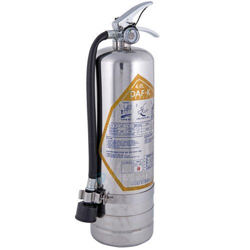 주방용소화기 DAF-K (4L) K급 강화액소화기 식용유 기름화재
