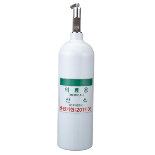 인공소생기 용기  2.3L 예비용기  인공호흡기 / 산소공급기 용기