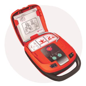 라디안 HR-503 빨간색(4개국어) 자동심장충격기 AED자동제세동기