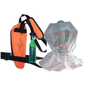 비상대피용 산소공급기 EBA-M201 Emergency Breathing 화재대피사용