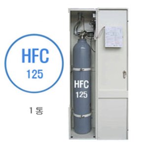 HFC-125  캐비넷형 약제용량 : 50kg  자동가스소화설비