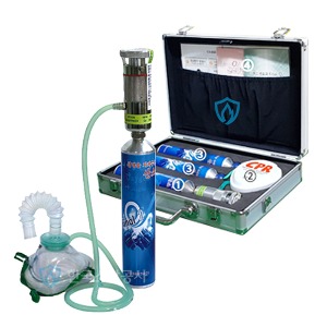 산소구급박스 Life O2-A형   응급구호용  산소공급기 세트