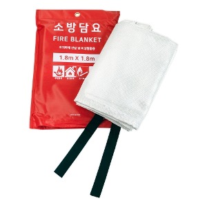 Fire Blanket  1.8M * 1.8M 불연Glass포 소방포/불덮개  BAG타입 방염포 소방담요 방화담요 불연섬유