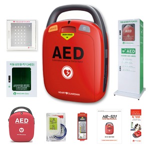 라디안 HR-501 자동심장충격기 AED 자동 제세동기 심장제세동기